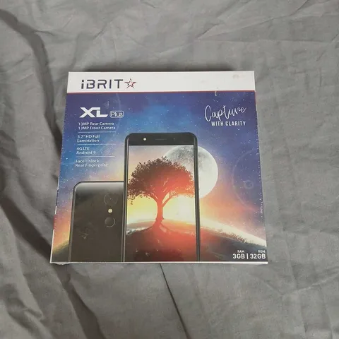 IBRIT XL PLUS SMARTPHONE – BLACK, 32GB ROM, 3GB RAM