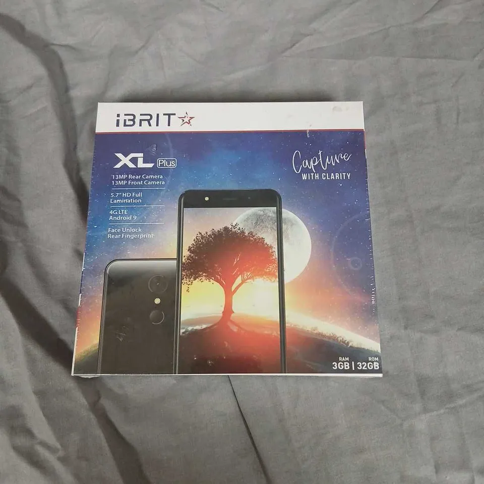 IBRIT XL PLUS SMARTPHONE – BLACK, 32GB ROM, 3GB RAM