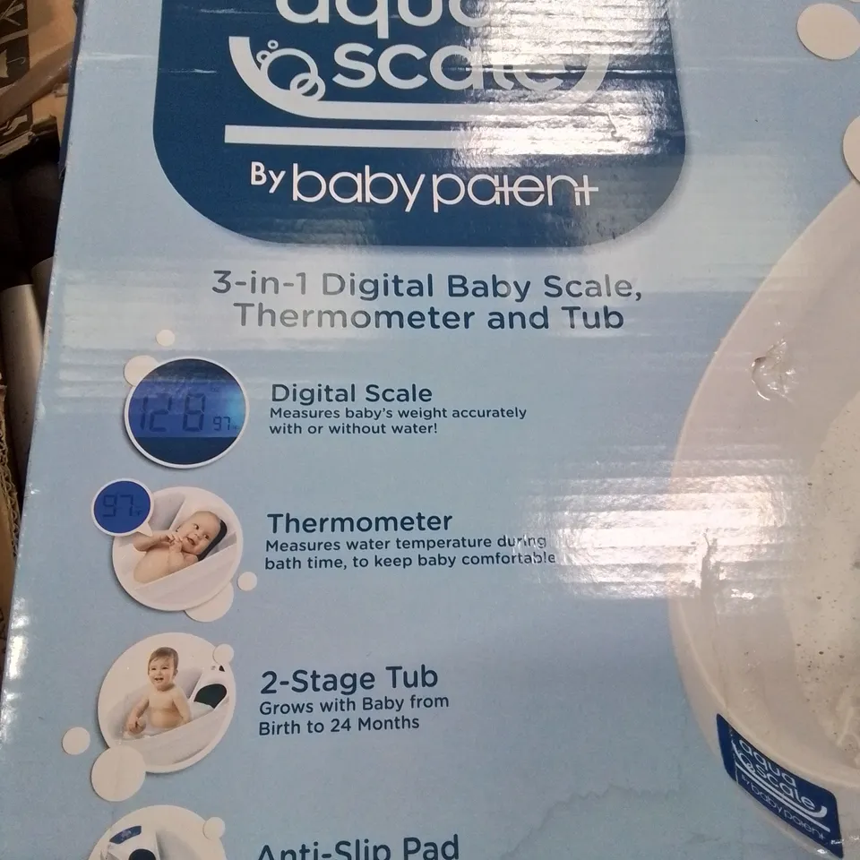 DIGITAL BABY SCALE , THERMOMETER BATH  RRP £90