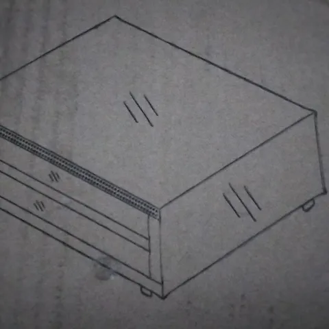 BOXED ORION MIRRORED TV UNIT (1 BOX)