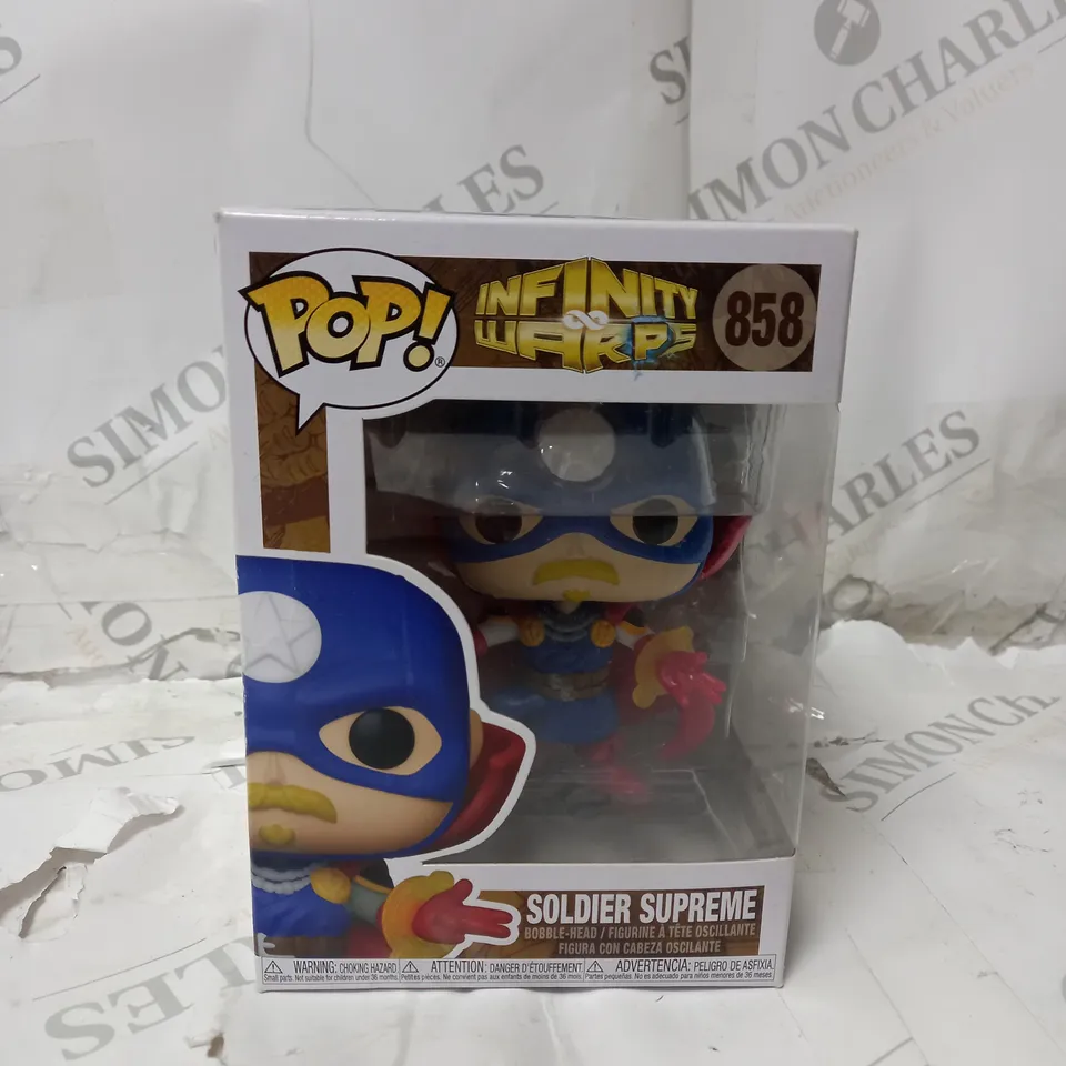 FUNKO POP | MARVEL INFINITY WARPS - SOLDIER SUPREME
