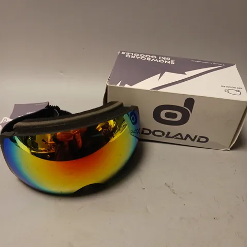 BOXED ODOLAND SNOWBOARD/SKI GOGGLES