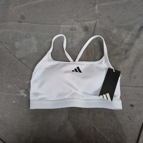 ADIDAS ATHLETICS BRA IN WHITE - XS