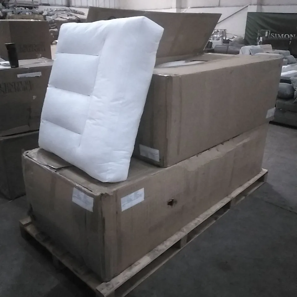 PALLET OF SPARE SOFA CUSHIONS