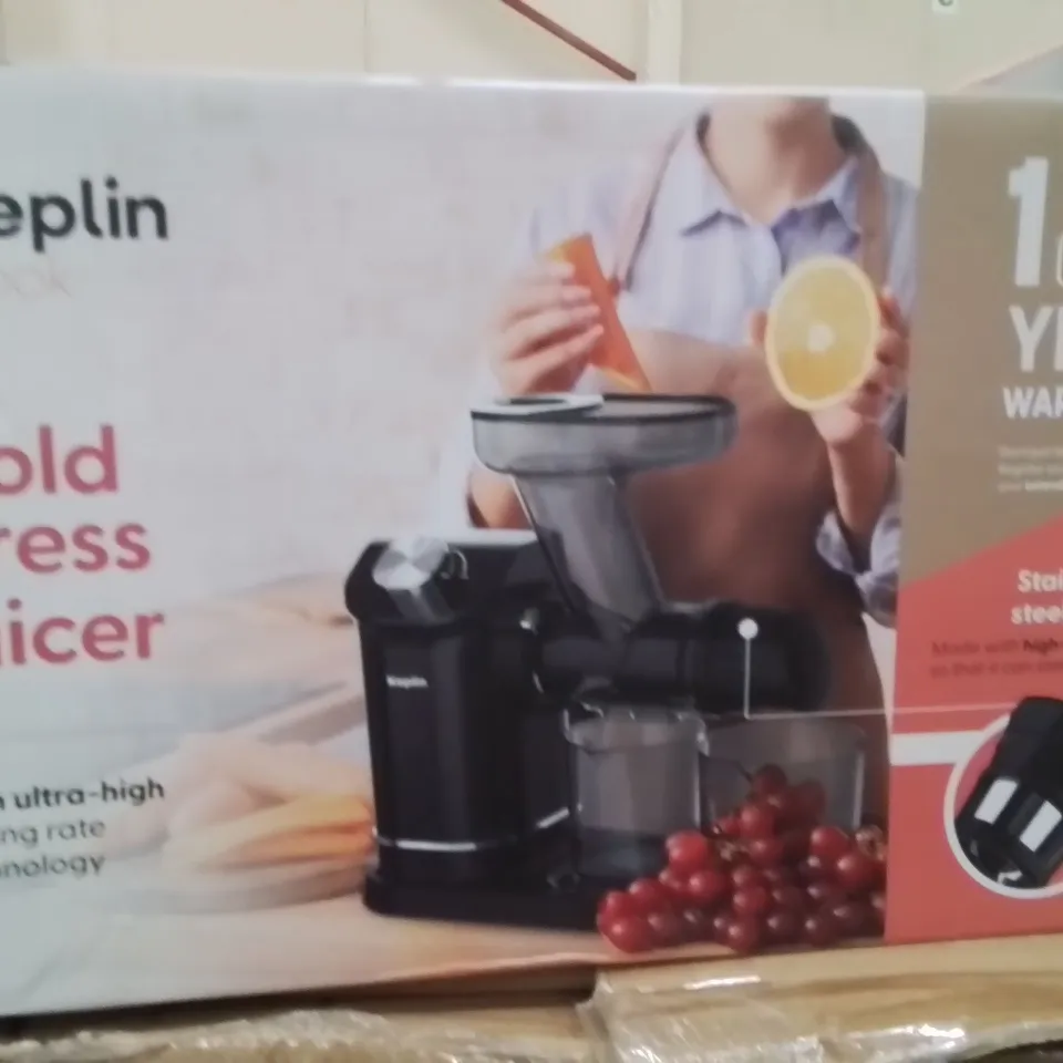BOXED KEPLIN COLD PRESS JUICER 