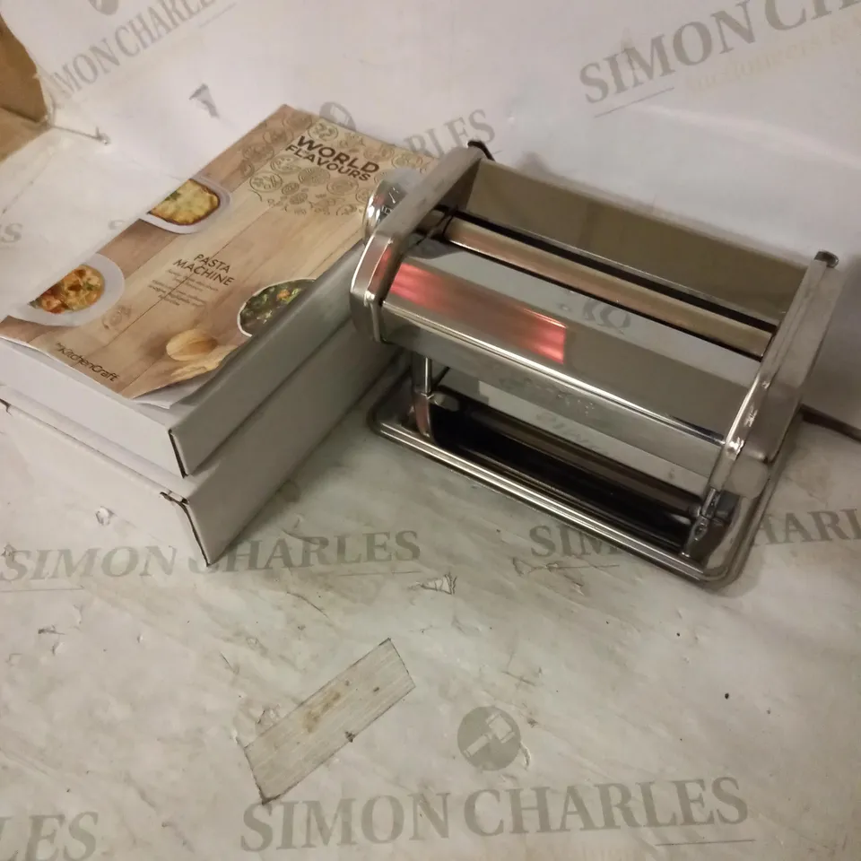 WORLD OF FLAVOURS PASTA MAKER MANUAL PASTA MACHINE 