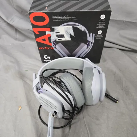 BOXED LOGITECH A10 ASTRO GAMING HEADSET