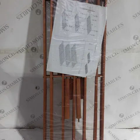 SEALED UNBRANDED WOODEN 3 LEVEL SHELF