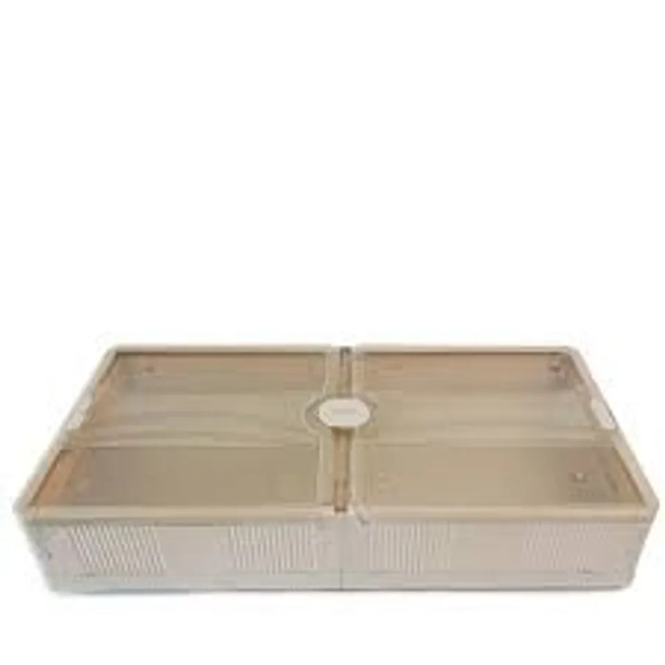 SIMPLI SET OF TWO COLLAPSIBLE UNDER BED STORAGE BOXES