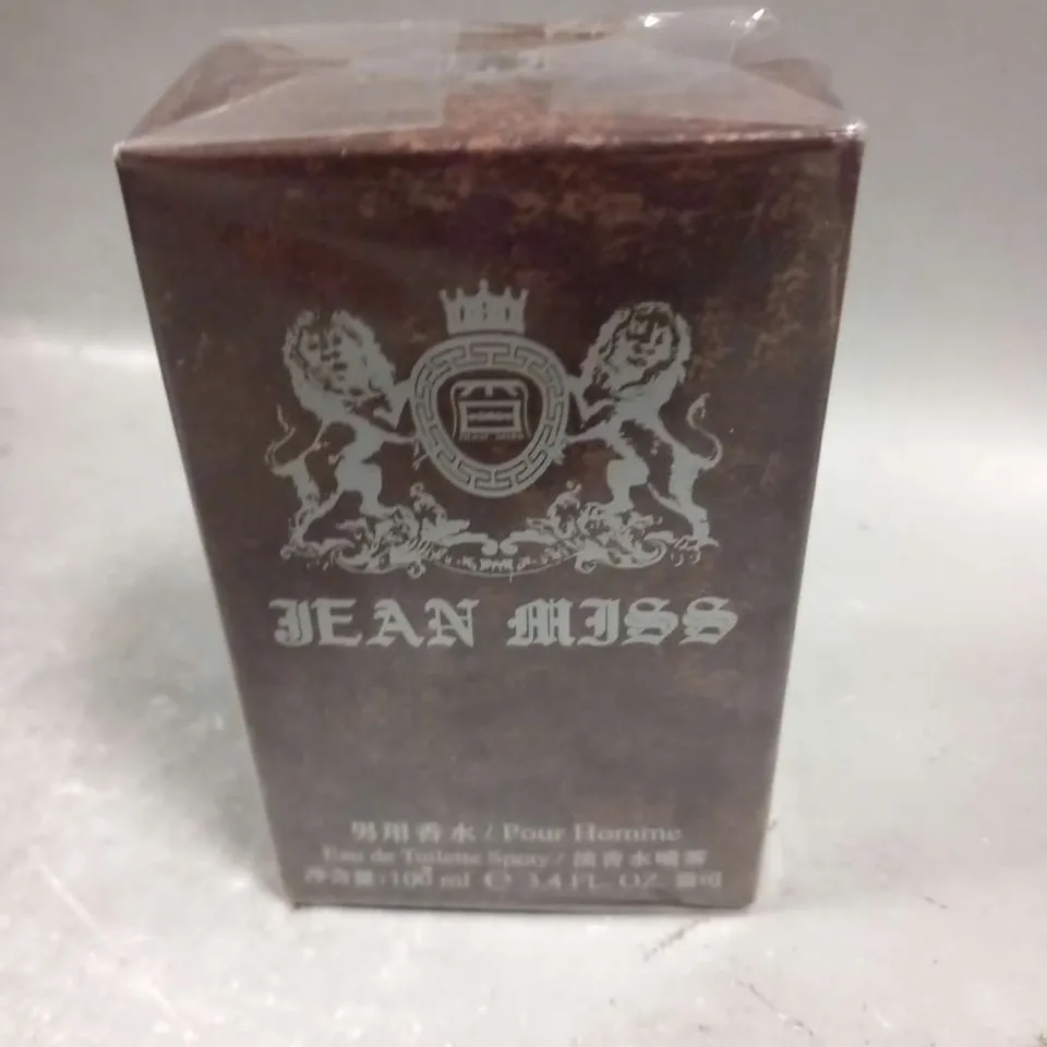 BOXED AND SEALED JEAN MISS POUR HOMME EAU DE TOILETTE SPRAY 100ML