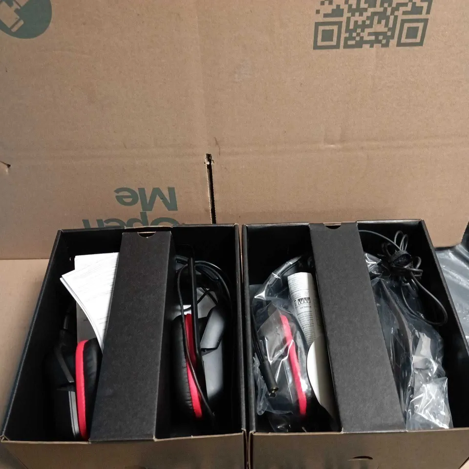 LOT OF 2 OF LOGITECH G332 STEREO GAMING HEADSETS