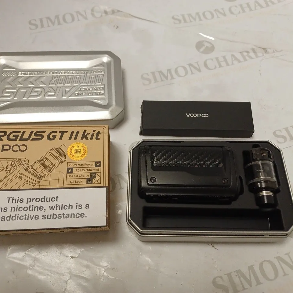 BOXED VOOPOO ARGUS GT 2 5,0/ 6,5ML 200W KIT WITH USB CABLE
