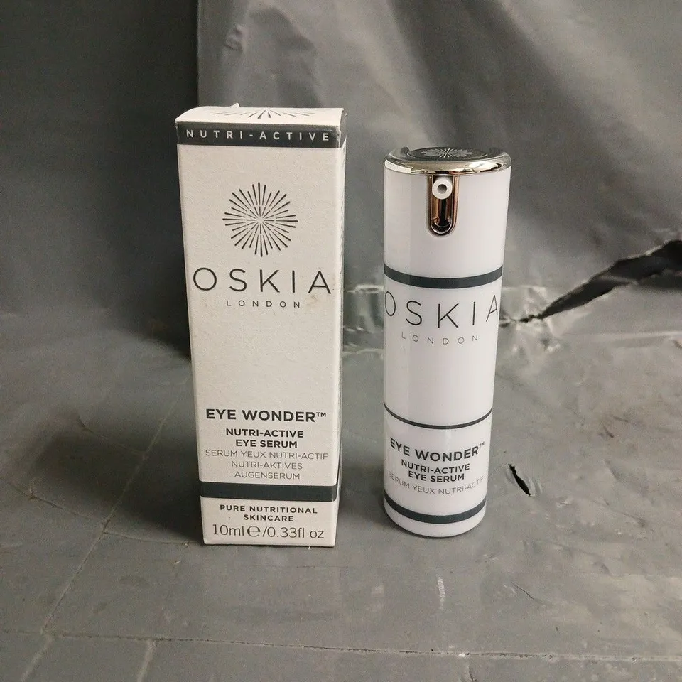 BOXED OSKIA EYE WONDER NUTRI-ACTIVE EYE SERUM 10ML
