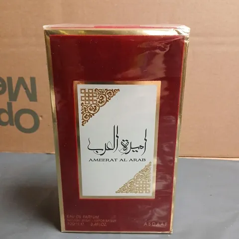 BOXED AND SEALED AMEERAT AL ARAB EAU DE PARFUM 100ML