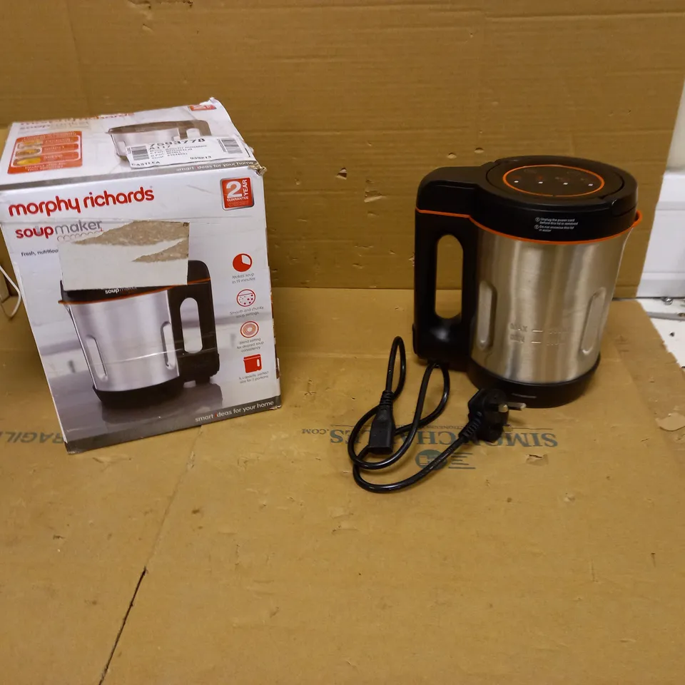 MORPHY RICHARDS COMPACT SOUP MAKER