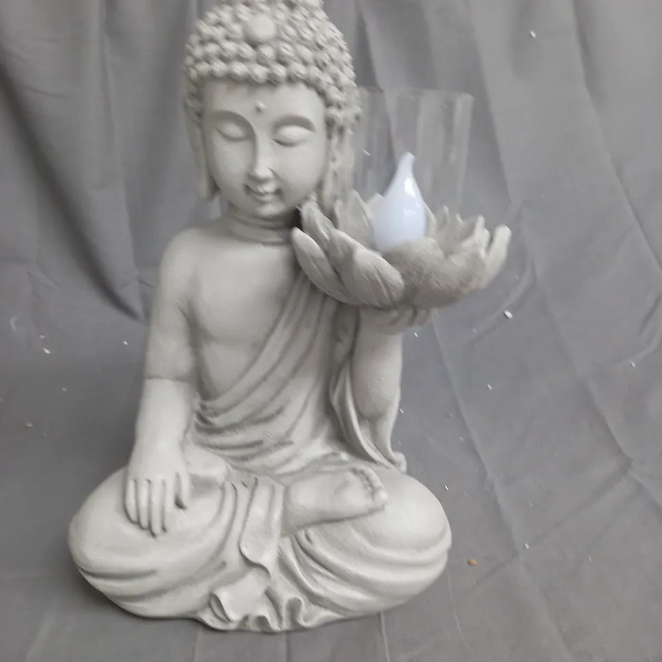 GARDEN REFLECTIONS BUDDHA SOLAR LIGHT