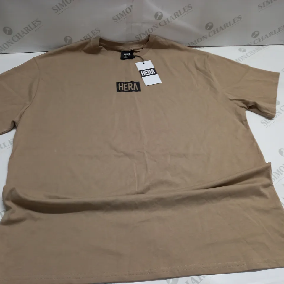 HERA STONE CREW T-SHIRT - MED