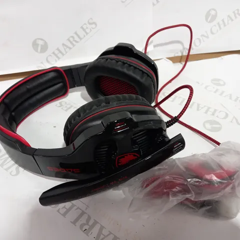 SADES SA903 GAMING HEADSET IN BLACK/RED