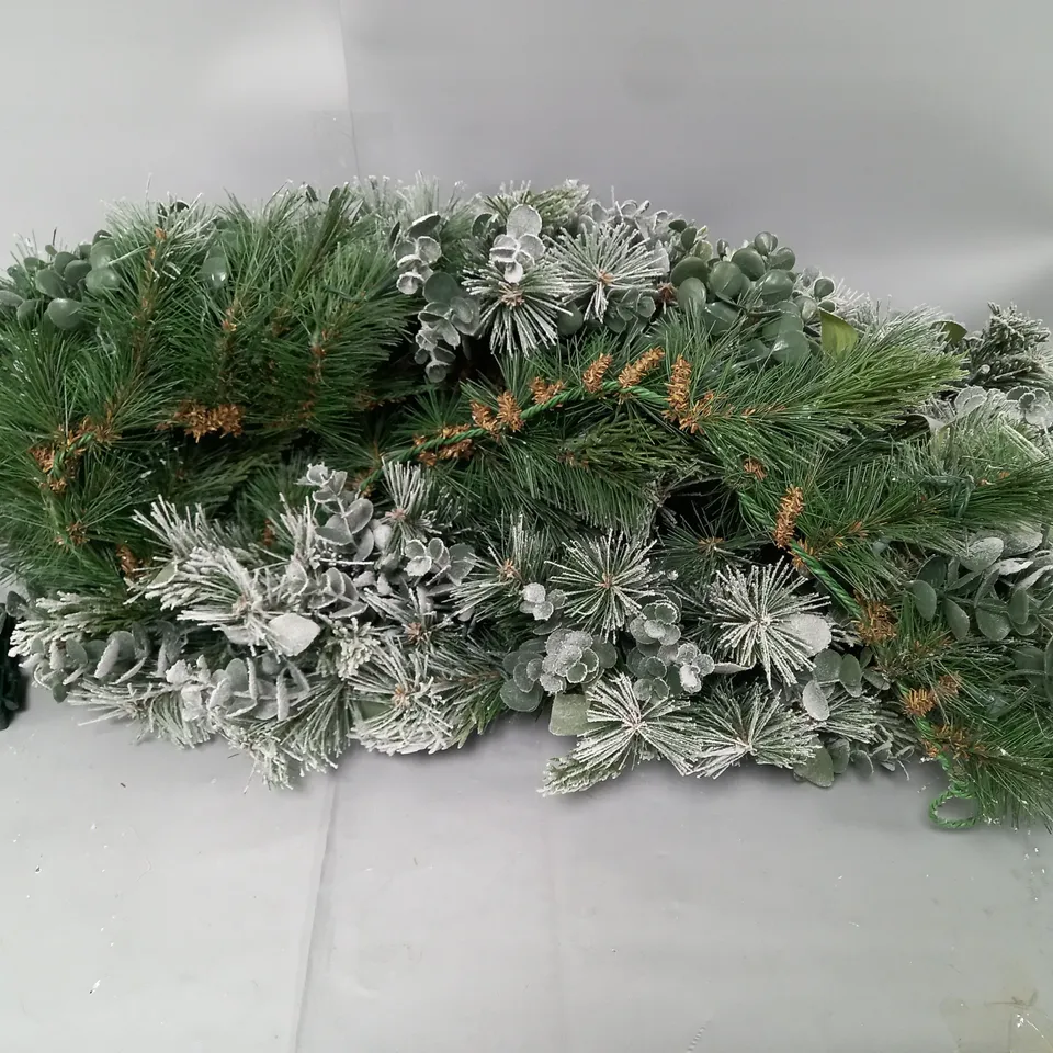 BOXED K BY KELLY HOPPEN PRE-LIT GREENERY CHRISTMAS DECORATION - GARLAND
