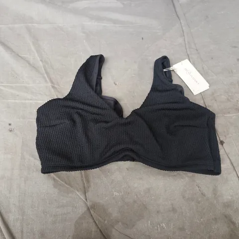 BRAVISSIMO BLACK UK 34F CANCUN BIKINI TOP 
