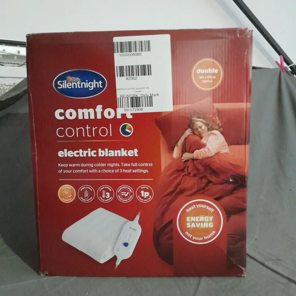 SILENTNIGHT COMFORT CONTROL ELETRIC BLANKET 