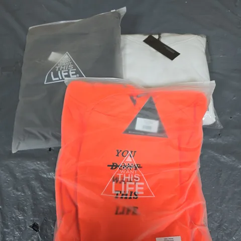 APPROXIMATELY 10 ASSORTED YOU DONT WANT THIS LIFE BRANDED CLOTHING PRODUCTS