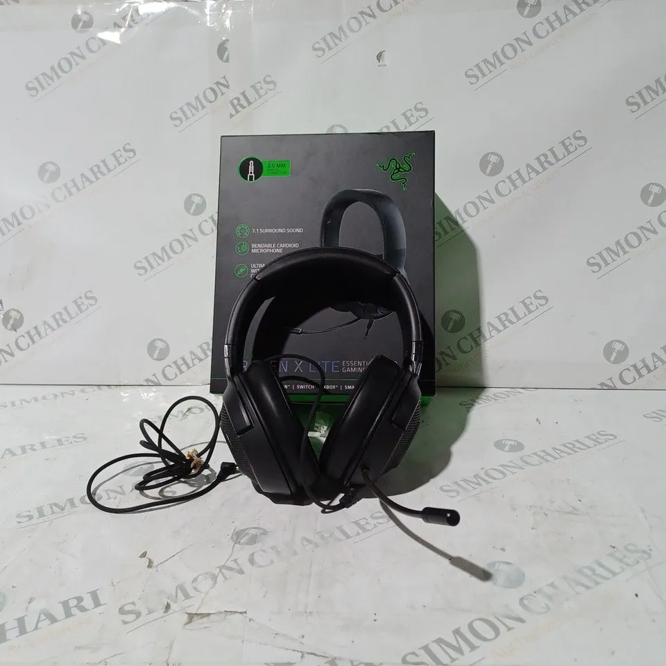 BOXED RAZER KRAKEN X LITE WIRED GAMING HEADSET- BLACK