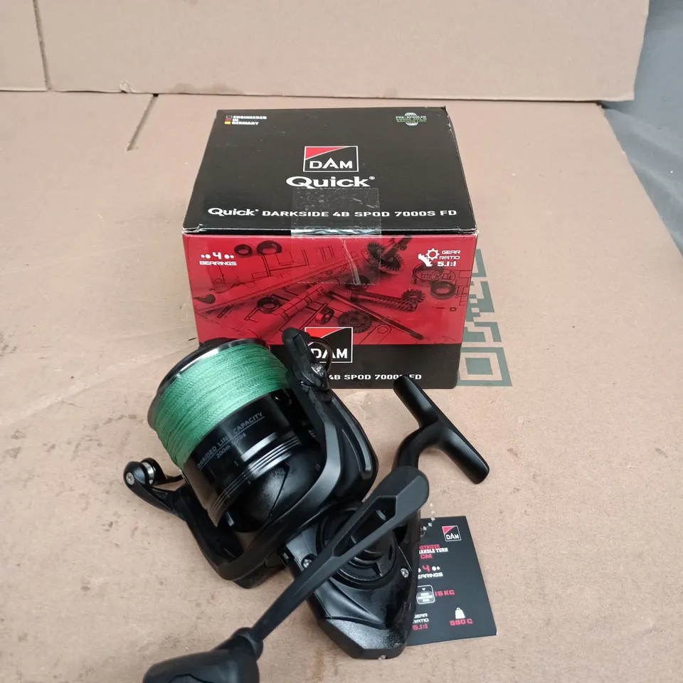 DAM QUICK DARKSIDE FISHING REEL 7000S FD