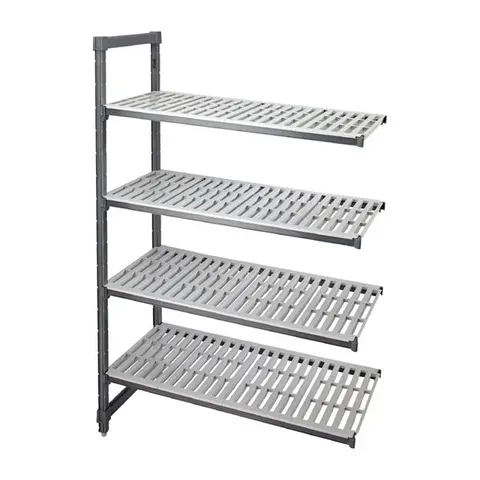 BOXED CAMBRO CAMSHELVING ELEMENTS 4 TIER ADD ON UNIT 1830×915×460MM - (CODE: FR138)