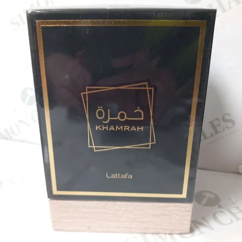 BOXED AND SEALED KHAMRAH LATTAFA EAU DE PARFUM 100ML