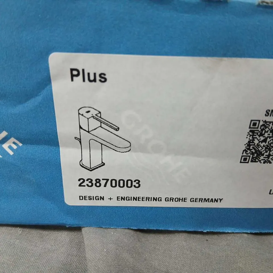 GROHE PLUS BASIN MIXER TAP – CHROME FINISH 