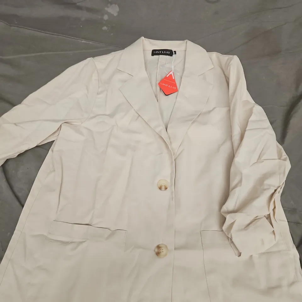 MINT LIMIT BEIGE BLAZER – WOMEN'S, UK SIZE M