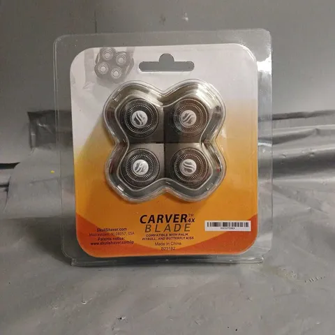 SEALED SKULL SHAVER CARVER 4X BLADE HEAD 