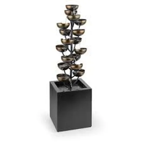 BOXED BLUMFELDT JOSHUA TREE GARDEN FOUNTAIN PUMP - BLACK 