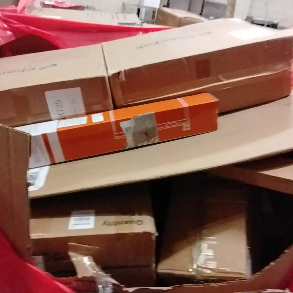 PALLET OF ASSORTED HOUSEHOLD GOODS AND PRODUCTS TO INCLUDE;RETRACTABLE SAFETY GATE,PHOTO FRAME,ELECTRIC CLOTHES AIRER