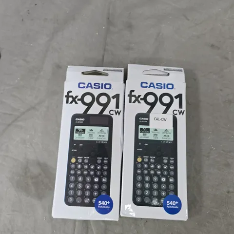 CASIO FX-991CW SCIENTIFIC CALCULATOR – BOXED (SET OF 2)