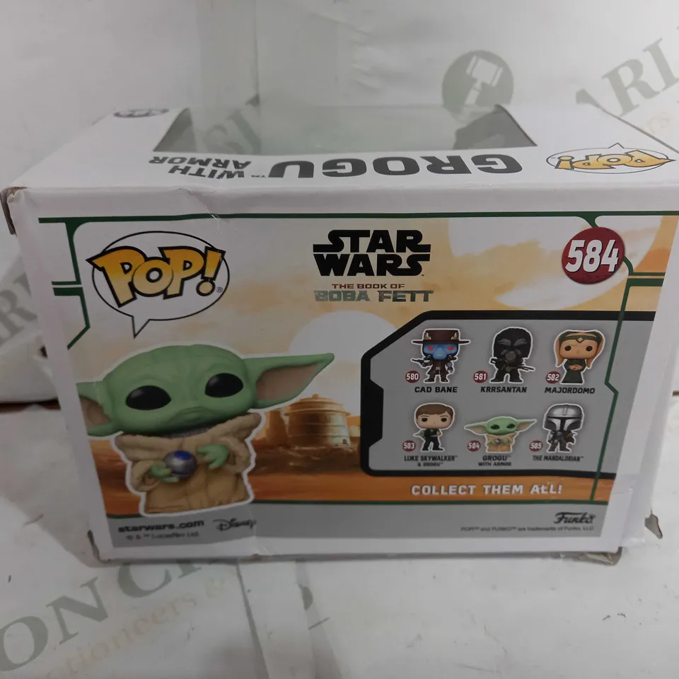 FUNKO POP STAR WARS GROGU 584 BOBBLE-HEAD