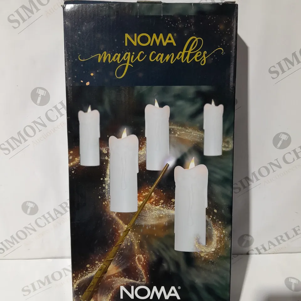 NOMA MAGIC CANDLES 5 PACK OF WAND CONTROLLED