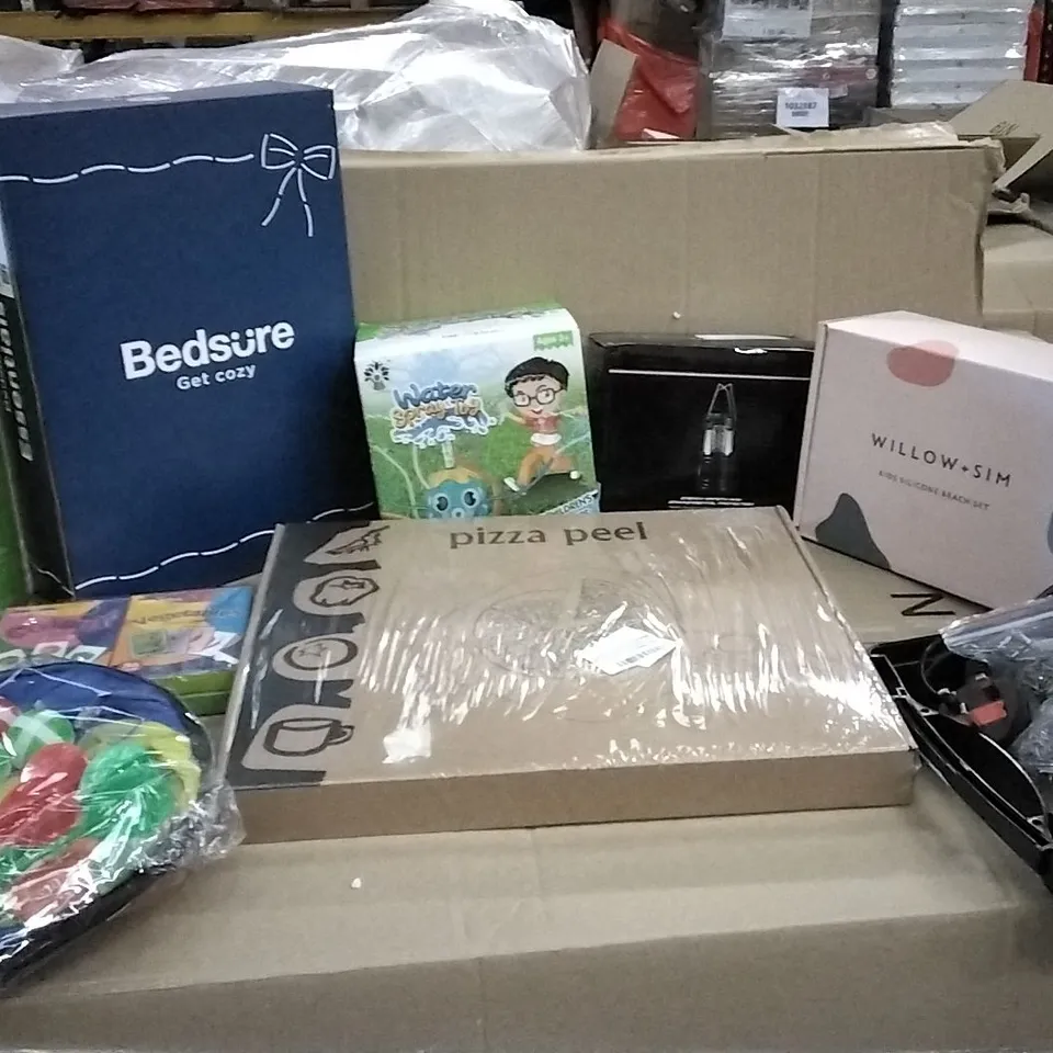 PALLET OF APPROXIMATELY 6 BOXES ASSORTED HOUSEHOLD AND ELECTRICAL PRODUCTS TO INCLUDE;