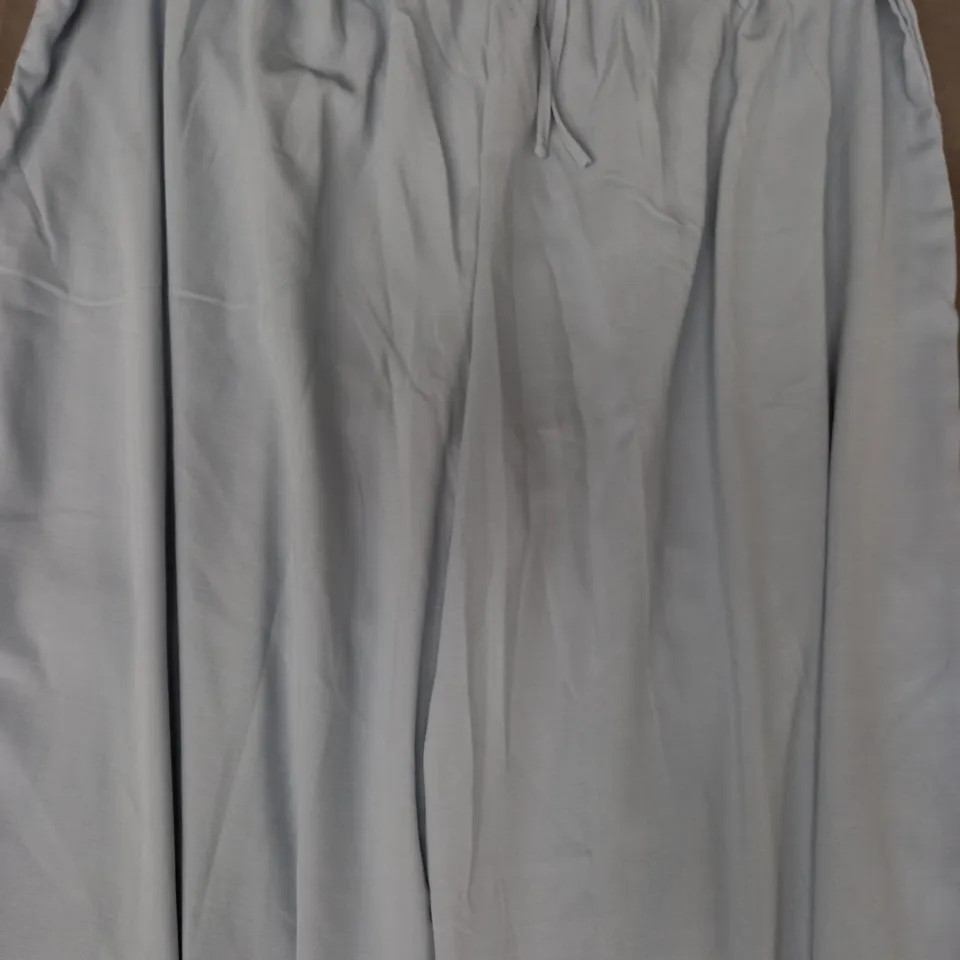 CIDER WIDE LEG TROUSERS IN LIGHT BLUE SIZE XL