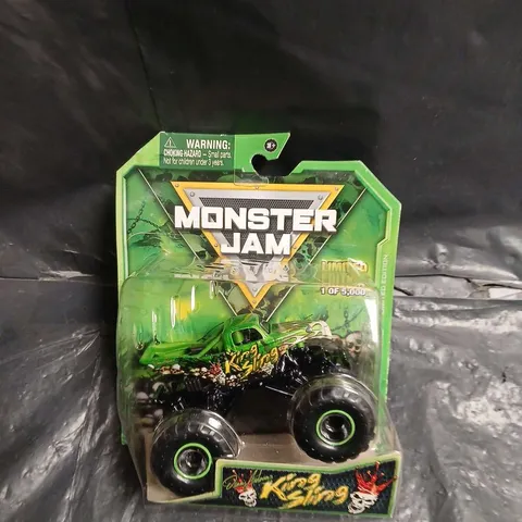 MONSTER JAM GREEN MONSTER TRUCK TOY – BLISTER PACK