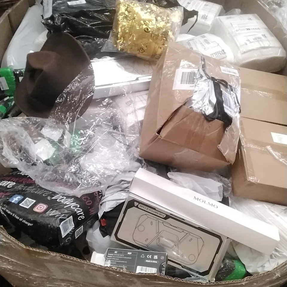 PALLET OF PHONE CASES, DIY HARDWARE TOOLS, APPAREL ETC