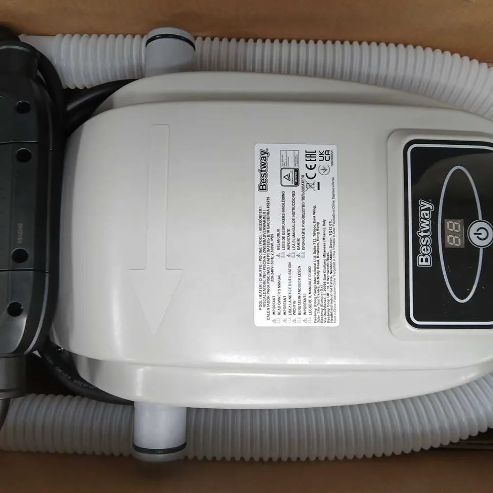BOXED BESTWAY FLOW CLEAR POOL HEATER