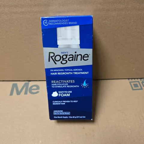 ROGAINE 5% MINOXIDIL TOPICAL AEROSOL HAIR REGROWTH TREATMENT 60G BOXED
