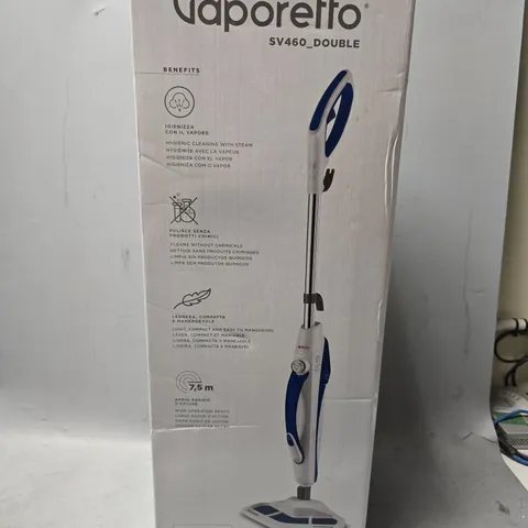 BOXED POLTI VAPORETTO SV 460 DOUBLE STEAM MOP