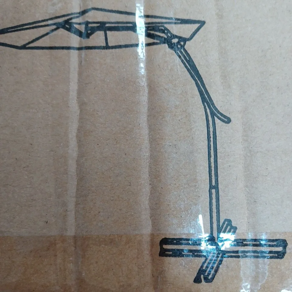 BOXED INNOVATORS EASY UP 2.7M UMBRELLA BRIGHT ROSE - COLLECTION ONLY