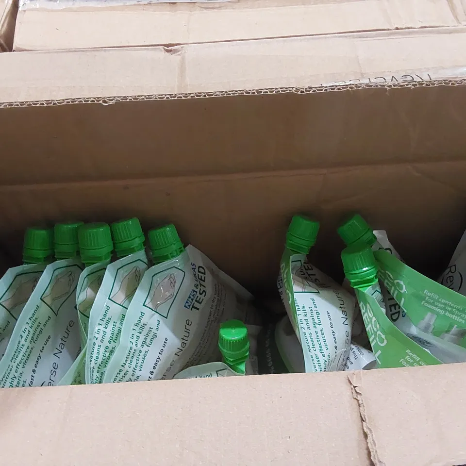 PALLET OF APPROXIMATELY 60 BOXES OF 10X 500ML REVERSE NATURE HAND SANITISERS