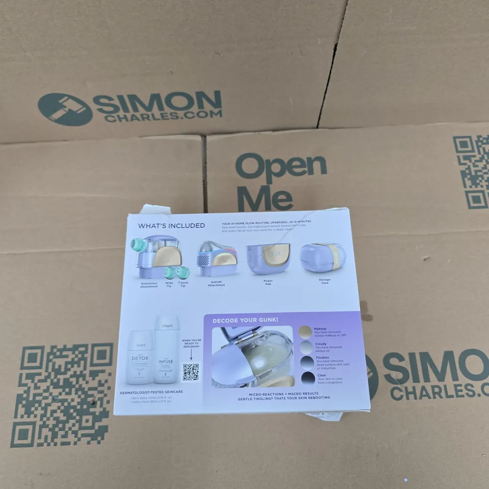 SHARK FACIALPRO GLOW GLOW-BOOSTING AT-HOME FACIAL SYSTEM