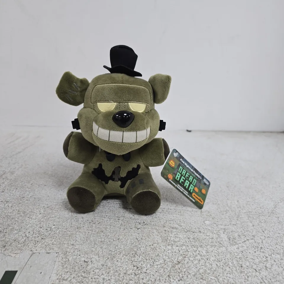 FUNKO FIVE NIGHTS AT FREDDYS CURSE OF DREAD BEAR PLUSHIES TAGGED
