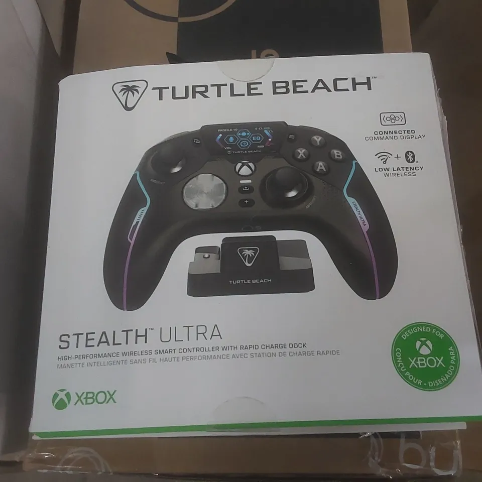 BOXED TURTLE BEACH STEALTH ULTRA GAMING CONTROLLER FOR THE XBOX